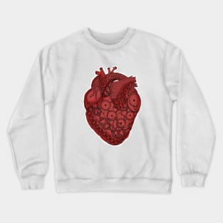 My Inuk Heart in red Crewneck Sweatshirt